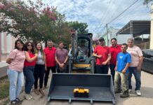 Villa Tulumba: Municipio invierte en nueva maquinaria