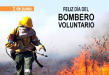 FELIZ DÍA DEL BOMBERO VOLUNTARIO