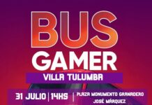 ¡Llega el Bus Gamer a Villa Tulumba