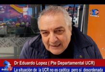 Eduardo López: «La situación de la UCR no es caótica pero si desordenada»
