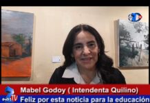 Mabel Godoy: Feliz por esta noticia para la educación