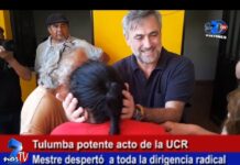 Mestre despertó a toda la dirigencia radical