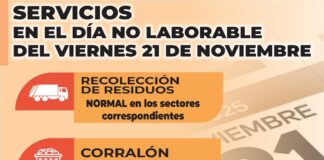 Servicios en el día No laborable