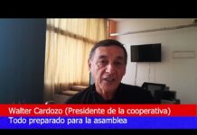 Todo preparado para la asamblea