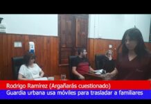 Guardia urbana usa móviles para trasladar a familiares