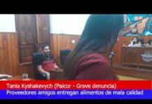 Tania Kyshakevych: Proveedores amigos entregan alimentos de mala calidad