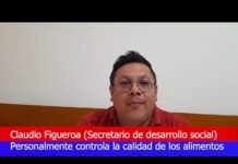Claudio Figueroa: Personalmente controla la calidad de los alimentos