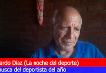 Eduardo Diaz – La noche del deporte – En busca del deportista del año