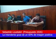 Loustalot dice que la intendenta goza de un 60% de imagen positiva