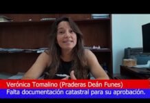 Praderas Dean Funes: Falta documentación catastral para su aprobación