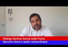 Rodrigo Ramírez: El Ejecutivo llama a sesión extraordinaria
