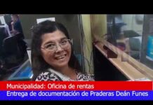 Municipalidad: Oficina de rentas entrega documentación de Praderas Deán Funes