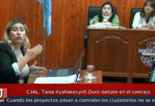 CJAL. Tania Kyshakevych Duro debate en el concejo «Cuando los proyectos pasan a comisión y los ciudadanos no se enteran»