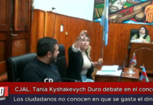 CJAL. Tania Kyshakevych (Duro debate en el concejo) Los ciudadanos no conocen en que se gasta el dinero