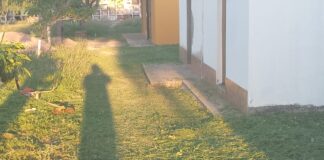 Limpieza y desmalezamiento en el Cementerio de Villa Quilino