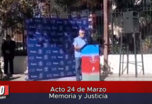 Acto 24 de Marzo Memoria y Justicia