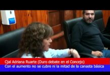 Adriana Ruarte: «Con el aumento no se cubre ni la mitad de la canasta básica»