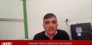 Claudio Ibarra (gremio municipal) Hacia la apertura de la comisión de relaciones laborales