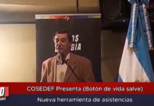 COSEDEF Presenta (Botón de vida salve)Nueva herramienta de asistencias