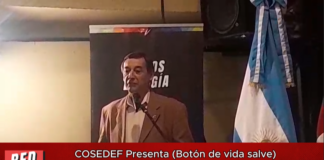 COSEDEF Presenta (Botón de vida salve)Nueva herramienta de asistencias