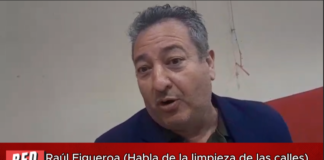 Raúl Figueroa (Habla de la limpieza de las calles)»la limpieza de la ciudad está bien»