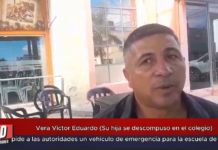 Vera Victor Eduardo (Su hija se descompuso en el colegio) Pide a las autoridades vehículo de emergencia