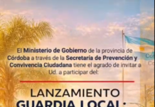 LANZAMIENTO GUARDIA LOCAL: AVELLANEDA