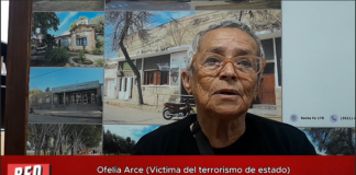 Ofelia Arce (Victima del terrorismo de estado)Concejo Deliberante homenajeo y reconoció su compromiso social