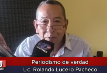 Periodismo de verdad Lic. Rolando Lucero Pacheco