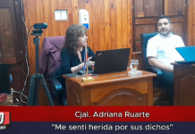 Cjal. Adriana Ruarte «Me sentí herida por sus dichos»