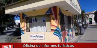 Oficina de informes turísticos cerrado