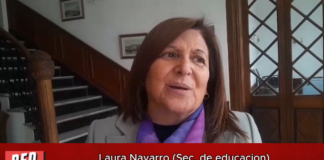 Laura Navarro (Sec. de educacion) dia de los jardines de infantes