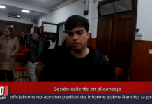 (Sesión caliente en el concejo) oficialismo no aprobo pedido de informe sobre Rancho la pradera