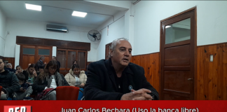 Juan Carlos Bechara (Uso la banca libre) Aportes para mejorar la limpieza en la ciudad