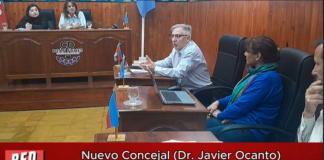 Nuevo Concejal (Dr. Javier Ocanto) «Gran parte del pueblo me voto»