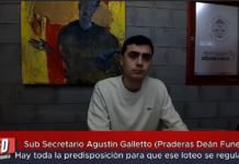 Sub Secretario Agustín Galletto (Praderas Deán Funes) Hay toda la predisposición para que ese loteo se regularice