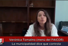 Verónica Tomalino (menú del PAICOR) La municipalidad dice que controla