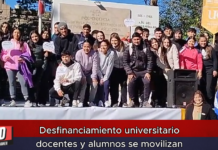 Desfinanciamiento universitario, docentes y alumnos se movilizan