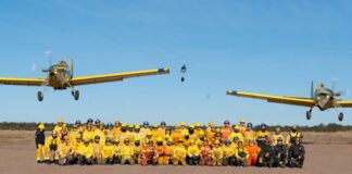 Deán Funes fue sede de una capacitación clave para el combate de incendios forestales