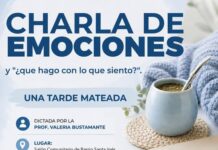 CHARLA DE EMOCIONES