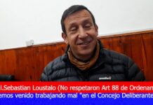 Concejal reconoce que vienen trabajando mal en el Concejo Deliberante