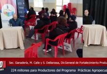 224 millones para Productores del Programa Prácticas Agropecuarias
