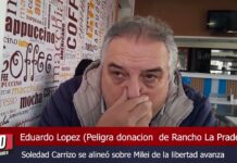 Eduardo López: «Soledad Carrizo se alineó con Milei y la libertad avanza»