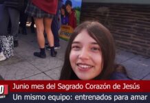 Sagrado Corazón. Lema: Entrenados para amar