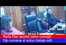 Marta Díaz asumió como concejal