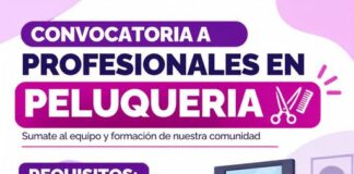 Convocatoria a Profesionales en Peluqueria