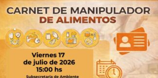 CARNET DE MANIPULADOR DE ALIMENTOS