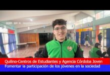 Quilino: Fomentar la participación de los jóvenes en la sociedad