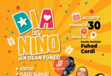 ¡Atención todos los niños y niñas de Deán Funes!