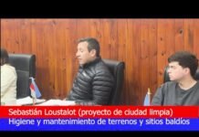 Sebastian Loustalot: Proyecto de higiene y mantenimiento de terrenos y sitios baldíos
